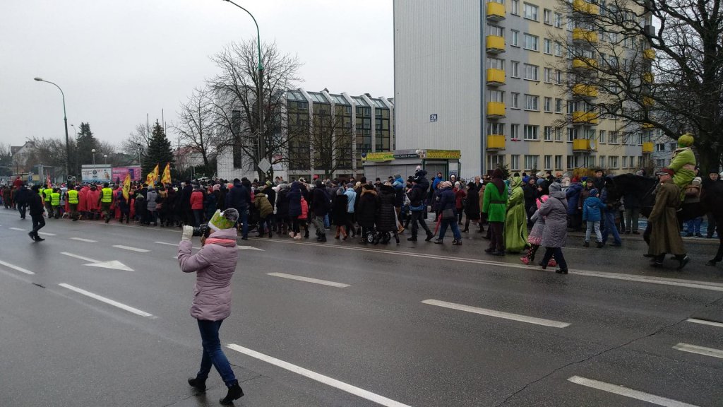 Orszak Trzech Króli 2020 w Ostrołęce [06.01.2020] - zdjęcie #9 - eOstroleka.pl