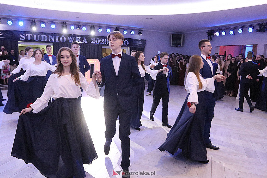 Studniówka 2020 w I LO w Ostrołęce [11.01.2020] - zdjęcie #190 - eOstroleka.pl