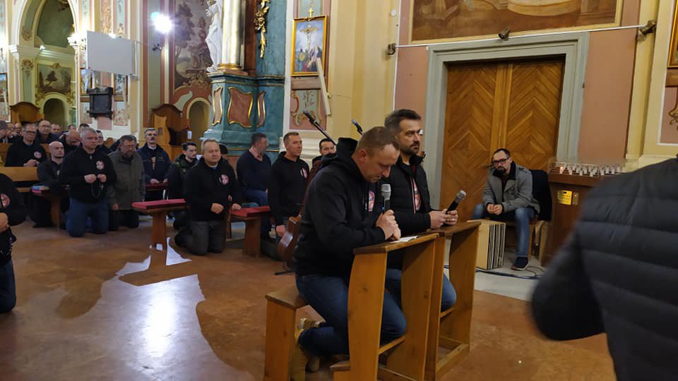 I Diecezjalne Spotkanie Mężczyzn w sanktuarium św. Antoniego w Ostrołęce [11.01.2020] - zdjęcie #7 - eOstroleka.pl