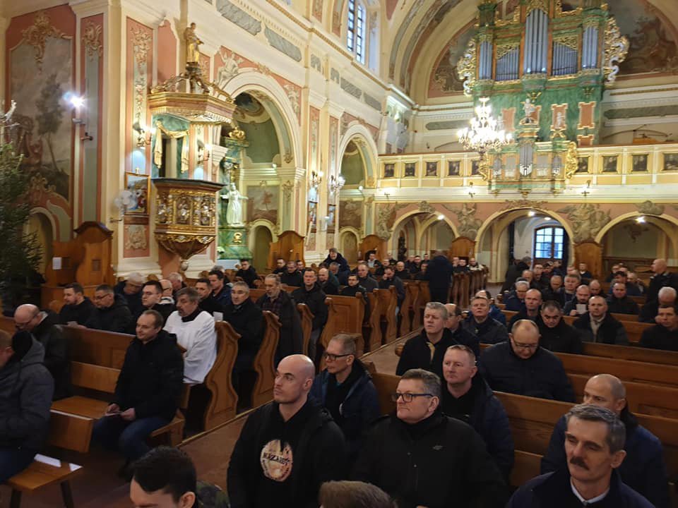 I Diecezjalne Spotkanie Mężczyzn w sanktuarium św. Antoniego w Ostrołęce [11.01.2020] - zdjęcie #13 - eOstroleka.pl