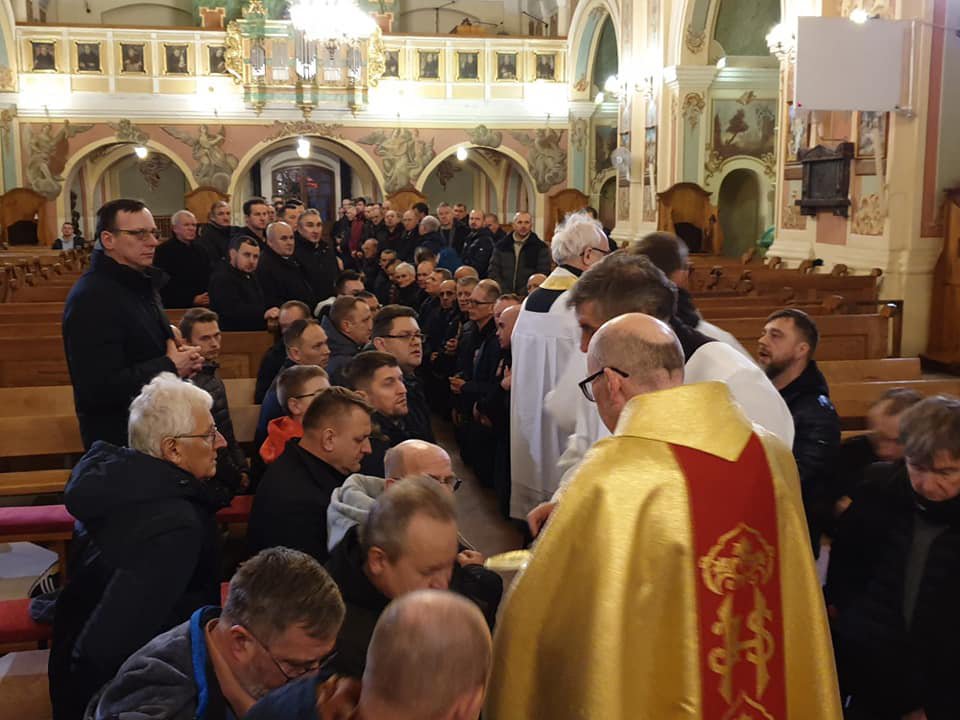 I Diecezjalne Spotkanie Mężczyzn w sanktuarium św. Antoniego w Ostrołęce [11.01.2020] - zdjęcie #14 - eOstroleka.pl