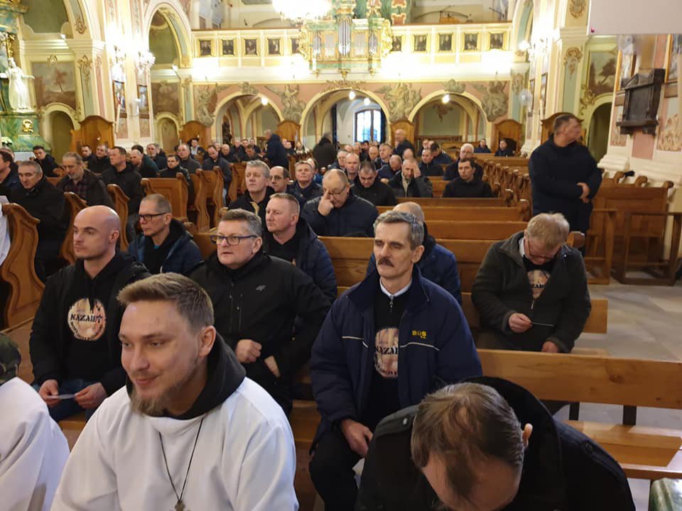 I Diecezjalne Spotkanie Mężczyzn w sanktuarium św. Antoniego w Ostrołęce [11.01.2020] - zdjęcie #16 - eOstroleka.pl