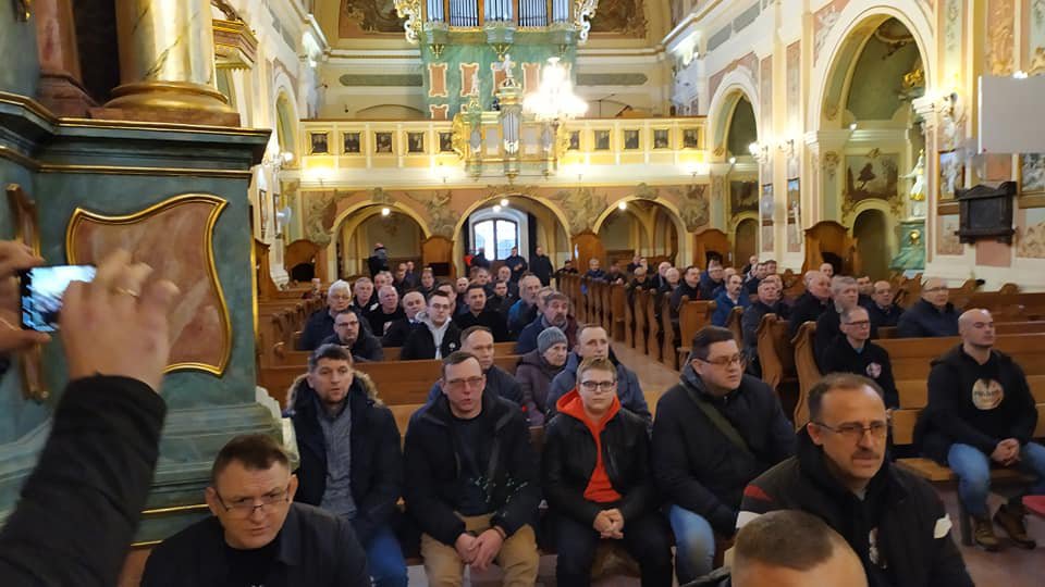 I Diecezjalne Spotkanie Mężczyzn w sanktuarium św. Antoniego w Ostrołęce [11.01.2020] - zdjęcie #30 - eOstroleka.pl