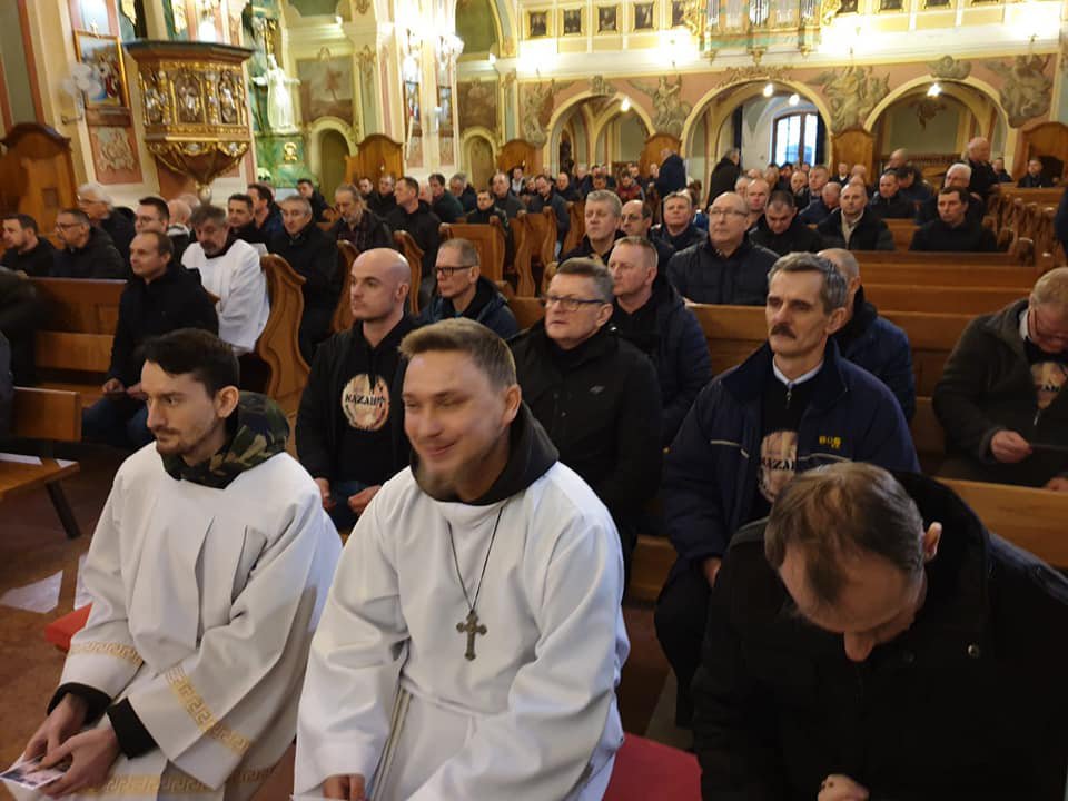 I Diecezjalne Spotkanie Mężczyzn w sanktuarium św. Antoniego w Ostrołęce [11.01.2020] - zdjęcie #35 - eOstroleka.pl