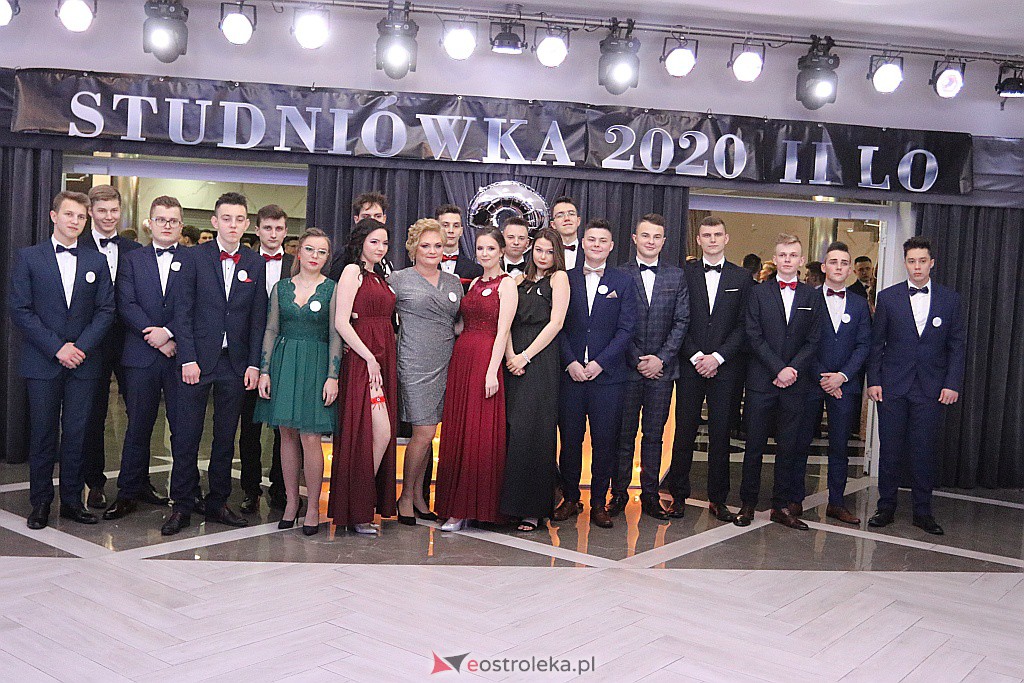 Studniówka 2020 w II LO w Ostrołęce [25.01.2020] - zdjęcie #212 - eOstroleka.pl