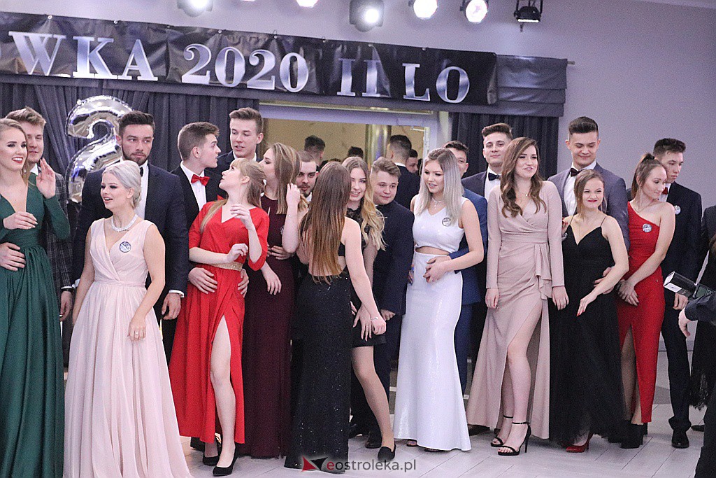 Studniówka 2020 w II LO w Ostrołęce [25.01.2020] - zdjęcie #168 - eOstroleka.pl