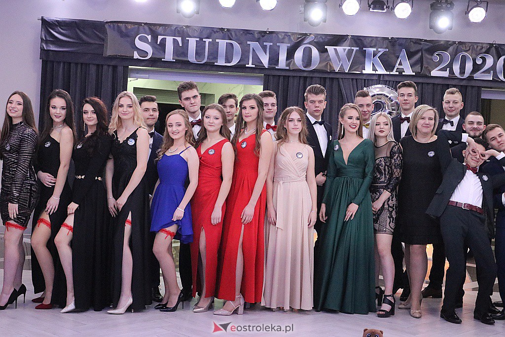 Studniówka 2020 w II LO w Ostrołęce [25.01.2020] - zdjęcie #155 - eOstroleka.pl