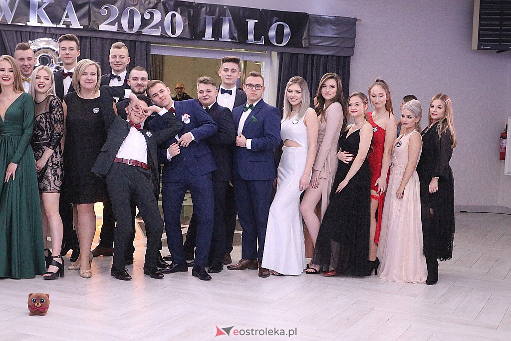 Studniówka 2020 w II LO w Ostrołęce [25.01.2020] - zdjęcie #153 - eOstroleka.pl