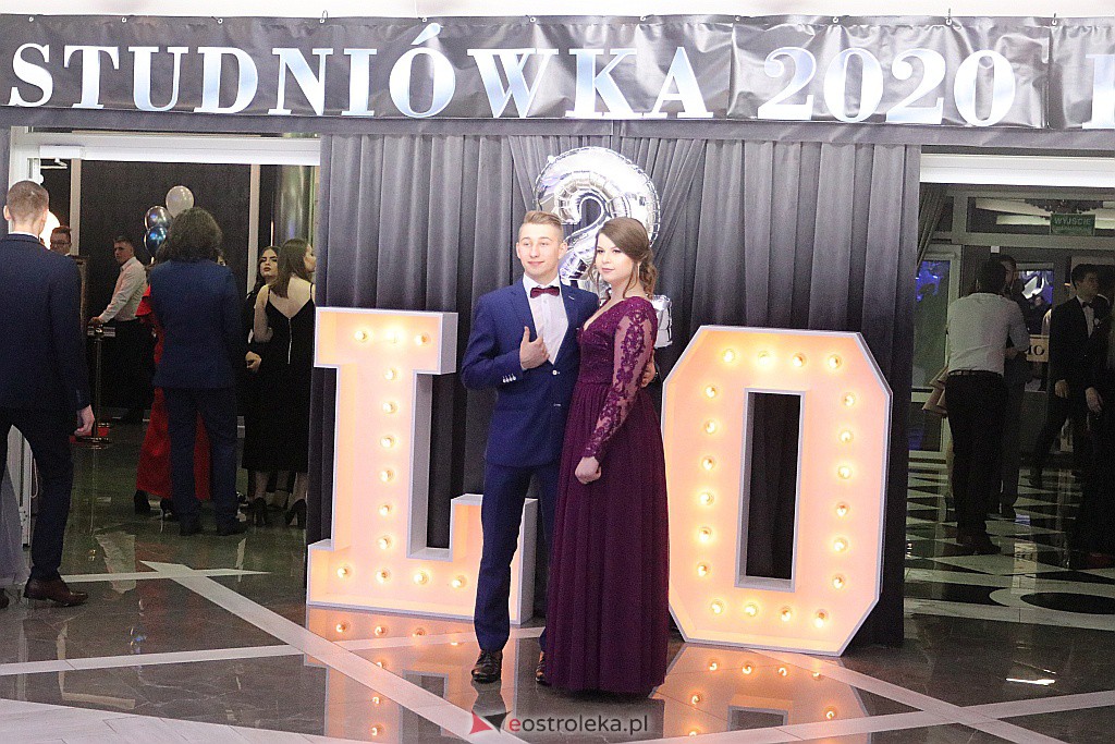 Studniówka 2020 w II LO w Ostrołęce [25.01.2020] - zdjęcie #145 - eOstroleka.pl