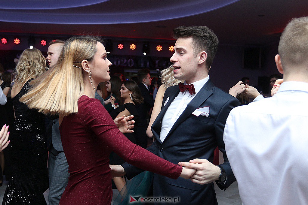 Studniówka 2020 w II LO w Ostrołęce [25.01.2020] - zdjęcie #94 - eOstroleka.pl