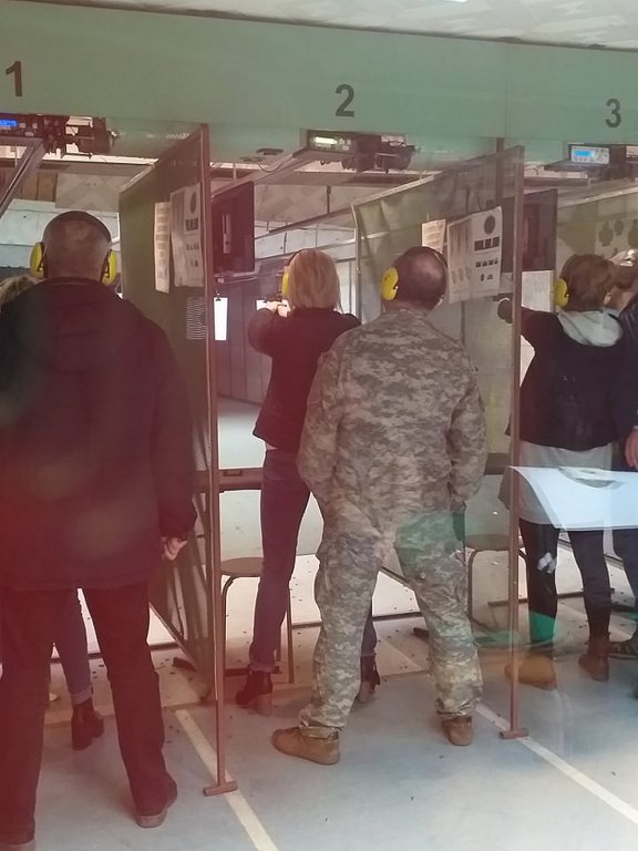 „Strzelanina” na kursie samoobrony dla pań [29.01.2020] - zdjęcie #4 - eOstroleka.pl