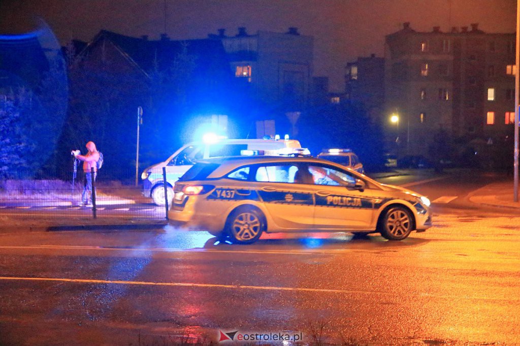 Potrącenie pieszej  na obwodnicy. Są utrudnienia w ruchu [30.01.2020] - zdjęcie #11 - eOstroleka.pl
