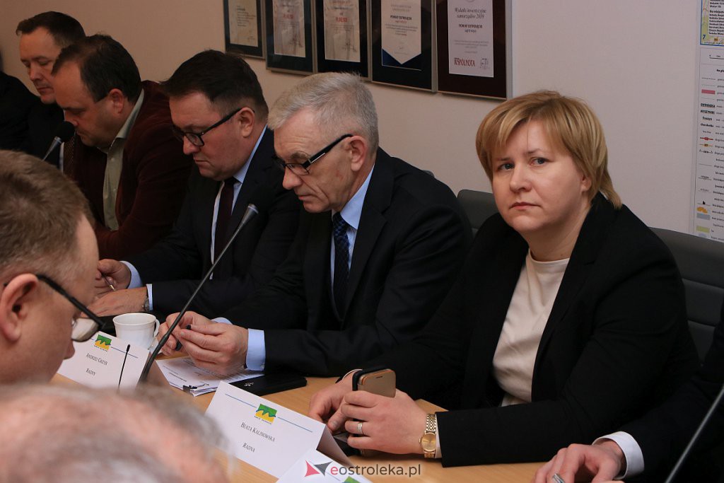 XV sesja Rady Powiatu w Ostrołęce [31.01.2020] - zdjęcie #8 - eOstroleka.pl