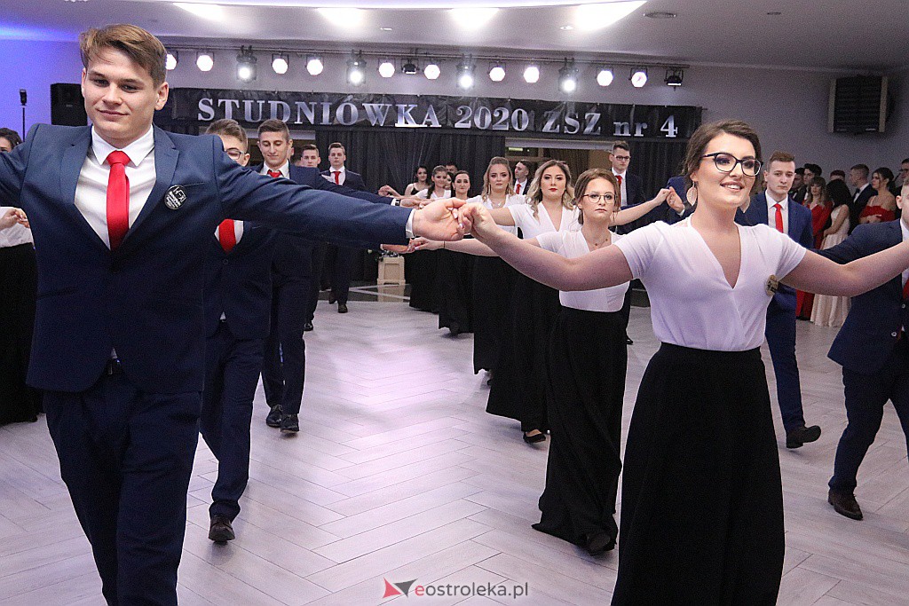 Studniówka ZSZ 4 w Ostrołęce [08.02.2020] - zdjęcie #187 - eOstroleka.pl