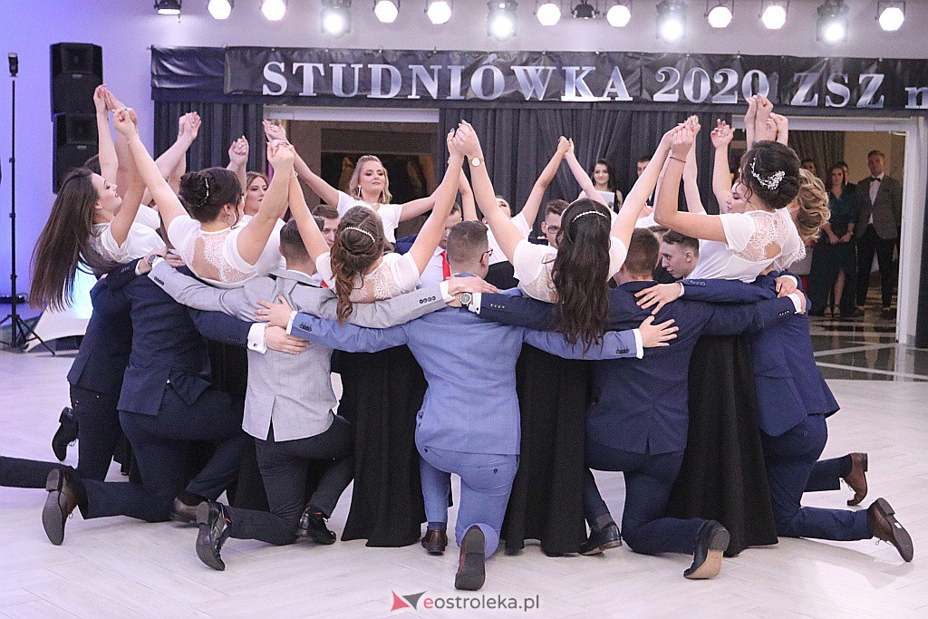 Studniówka ZSZ 4 w Ostrołęce [08.02.2020] - zdjęcie #150 - eOstroleka.pl