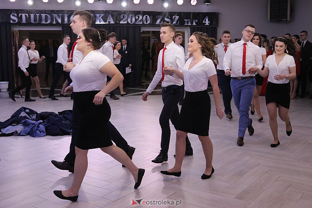 Studniówka ZSZ 4 w Ostrołęce [08.02.2020] - zdjęcie #142 - eOstroleka.pl