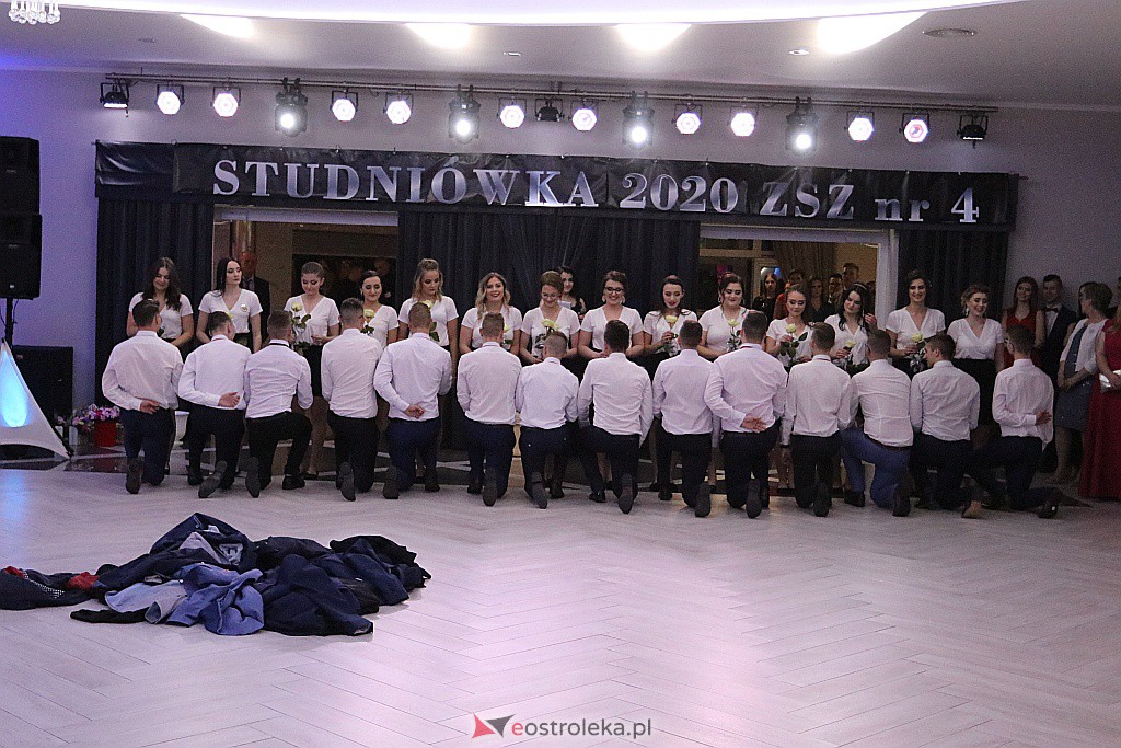 Studniówka ZSZ 4 w Ostrołęce [08.02.2020] - zdjęcie #132 - eOstroleka.pl