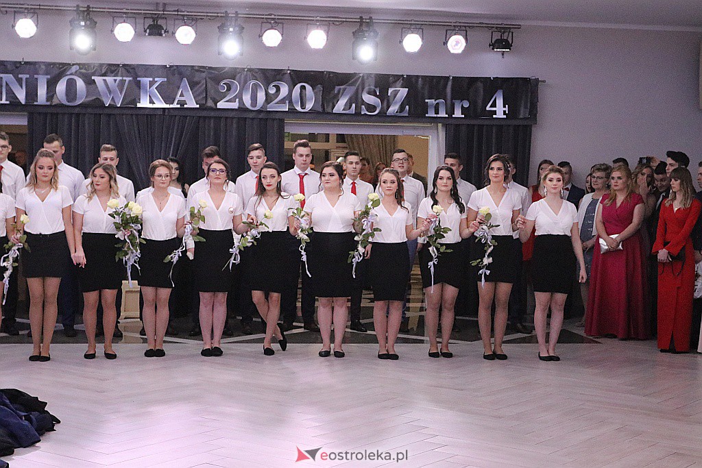 Studniówka ZSZ 4 w Ostrołęce [08.02.2020] - zdjęcie #131 - eOstroleka.pl