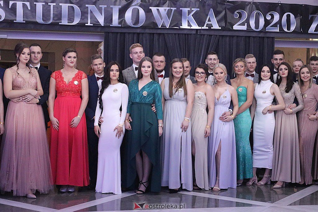Studniówka ZSZ 4 w Ostrołęce [08.02.2020] - zdjęcie #120 - eOstroleka.pl