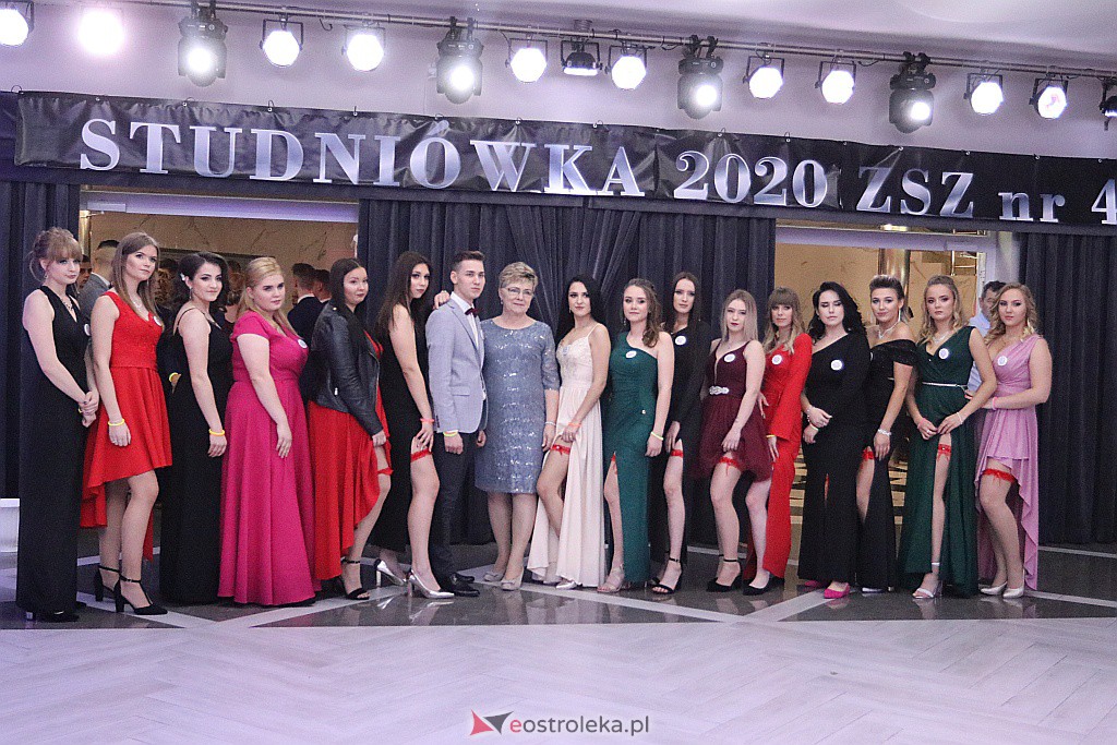 Studniówka ZSZ 4 w Ostrołęce [08.02.2020] - zdjęcie #104 - eOstroleka.pl