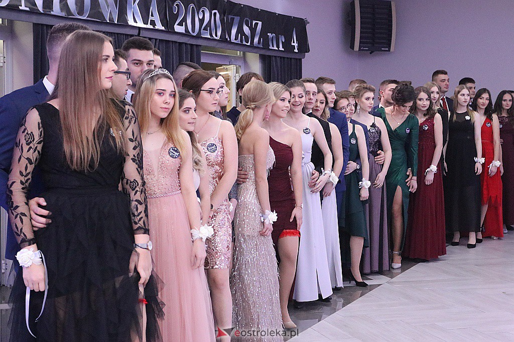 Studniówka ZSZ 4 w Ostrołęce [08.02.2020] - zdjęcie #97 - eOstroleka.pl