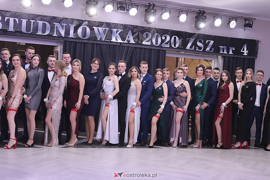 Studniówka ZSZ 4 w Ostrołęce [08.02.2020] - zdjęcie #95 - eOstroleka.pl