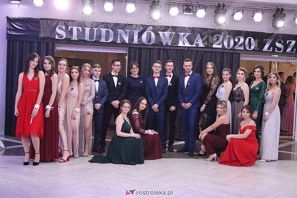 Studniówka ZSZ 4 w Ostrołęce [08.02.2020] - zdjęcie #93 - eOstroleka.pl