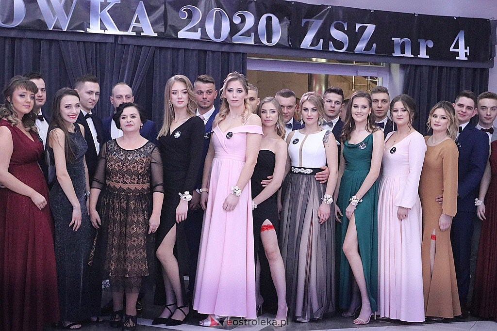Studniówka ZSZ 4 w Ostrołęce [08.02.2020] - zdjęcie #90 - eOstroleka.pl