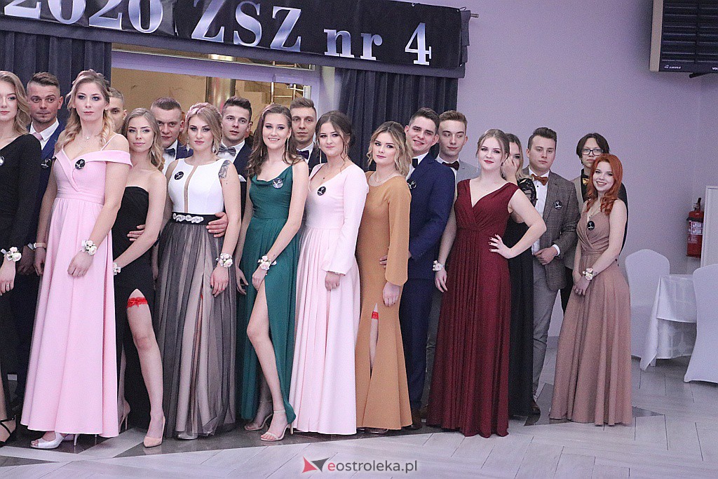 Studniówka ZSZ 4 w Ostrołęce [08.02.2020] - zdjęcie #89 - eOstroleka.pl