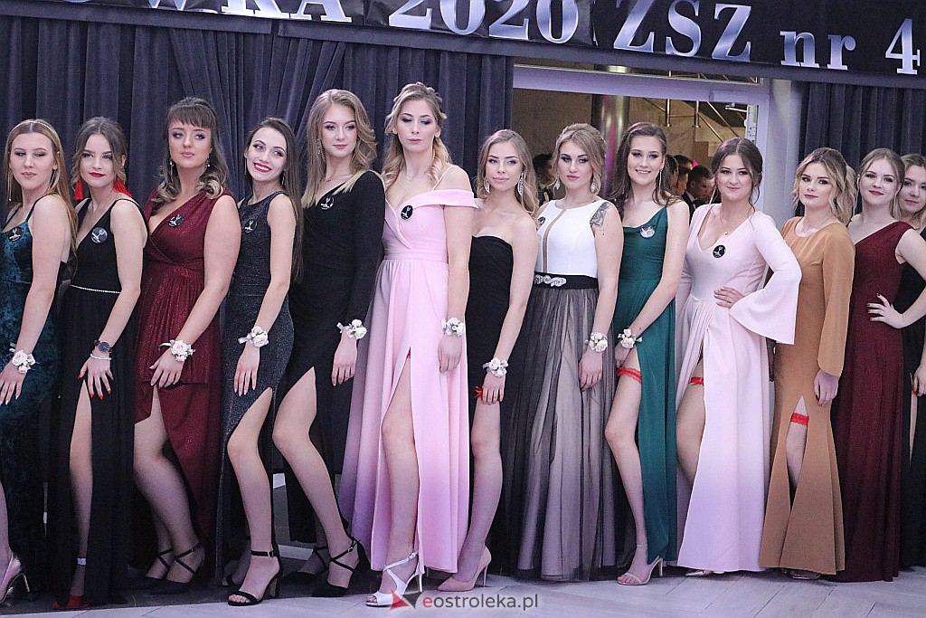 Studniówka ZSZ 4 w Ostrołęce [08.02.2020] - zdjęcie #85 - eOstroleka.pl