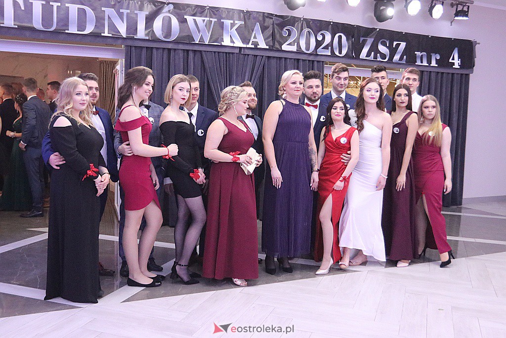 Studniówka ZSZ 4 w Ostrołęce [08.02.2020] - zdjęcie #69 - eOstroleka.pl