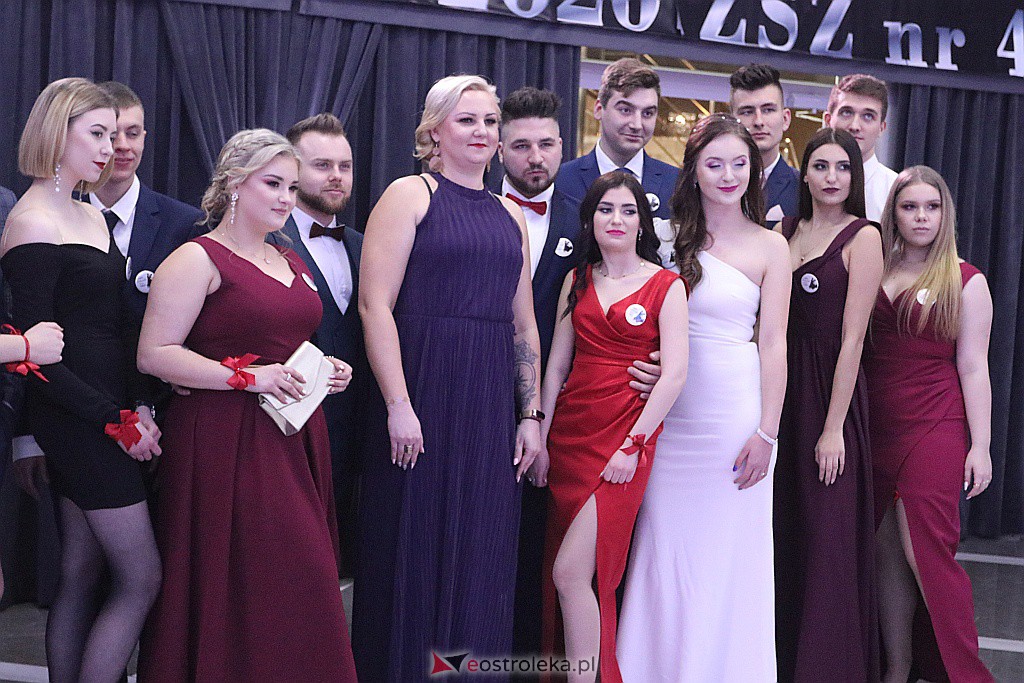 Studniówka ZSZ 4 w Ostrołęce [08.02.2020] - zdjęcie #66 - eOstroleka.pl