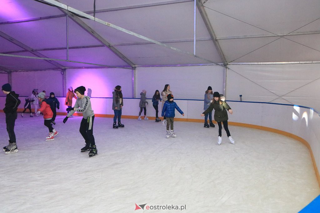 Sztuczne lodowisko oficjalnie otwarte [09.02.2020] - zdjęcie #6 - eOstroleka.pl