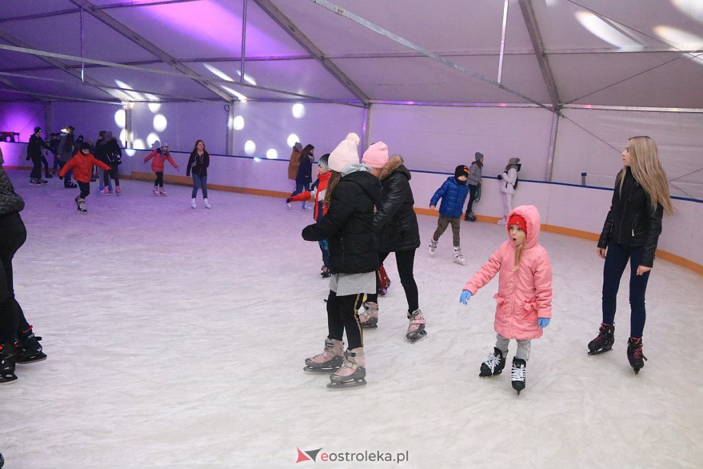Sztuczne lodowisko oficjalnie otwarte [09.02.2020] - zdjęcie #1 - eOstroleka.pl