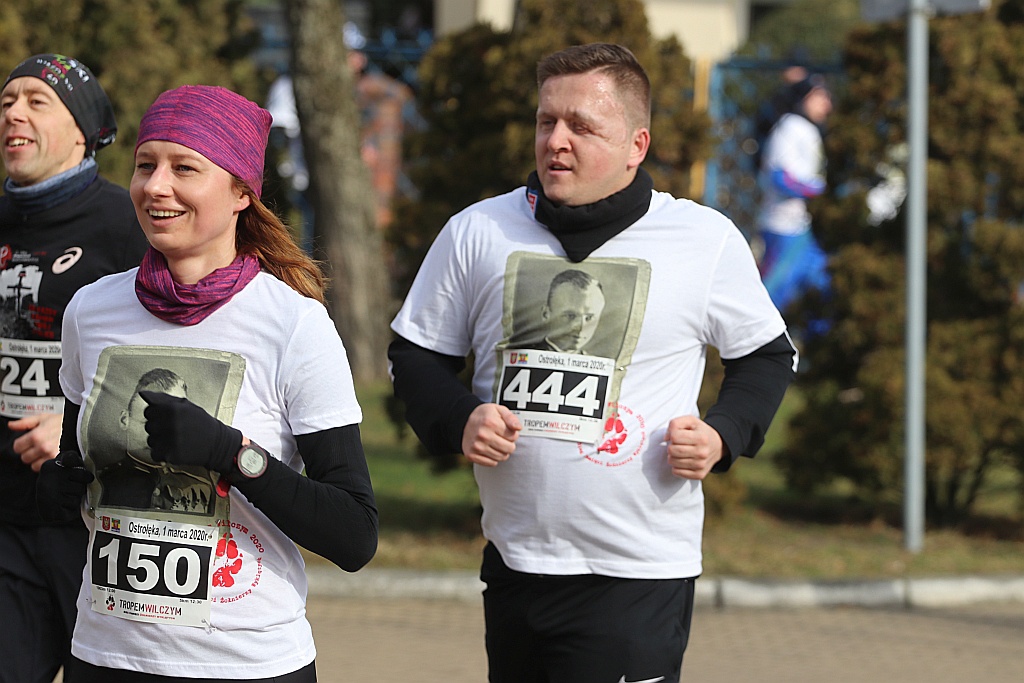 Bieg Tropem Wilczym 2020 w Ostrołęce [01.03.2020] - zdjęcie #173 - eOstroleka.pl