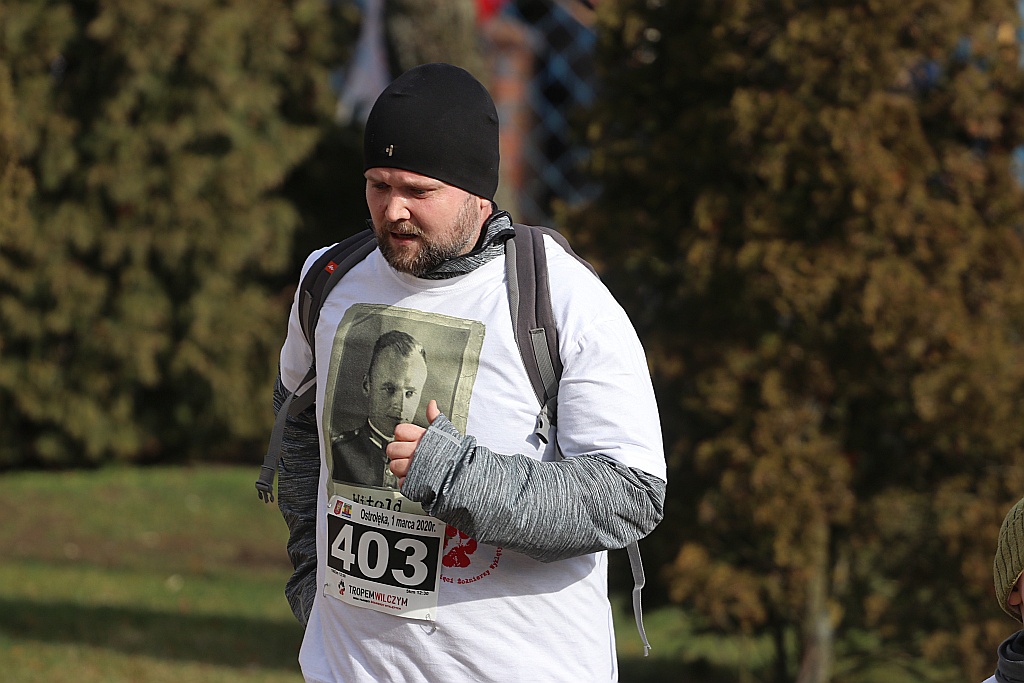 Bieg Tropem Wilczym 2020 w Ostrołęce [01.03.2020] - zdjęcie #124 - eOstroleka.pl