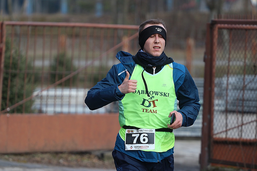 Bieg Tropem Wilczym 2020 w Ostrołęce [01.03.2020] - zdjęcie #31 - eOstroleka.pl