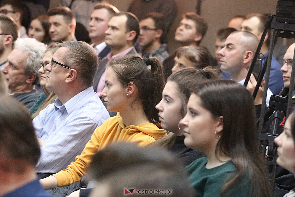 Spotkanie z kandydatem na prezydenta RP Krzysztofem Bosakiem w Ostrołęce [04.03.2020] - zdjęcie #42 - eOstroleka.pl