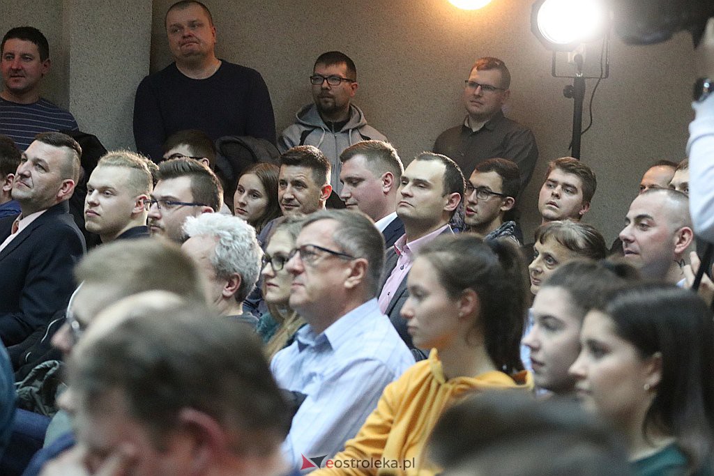 Spotkanie z kandydatem na prezydenta RP Krzysztofem Bosakiem w Ostrołęce [04.03.2020] - zdjęcie #24 - eOstroleka.pl
