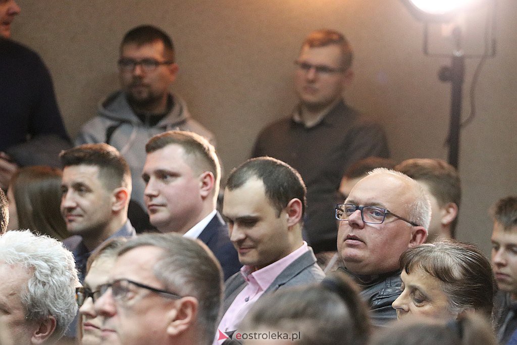 Spotkanie z kandydatem na prezydenta RP Krzysztofem Bosakiem w Ostrołęce [04.03.2020] - zdjęcie #25 - eOstroleka.pl