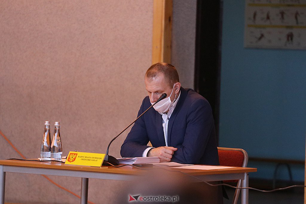 Nadzwyczajna sesja rady miasta w SP 10 [28.04.2020] - zdjęcie #22 - eOstroleka.pl