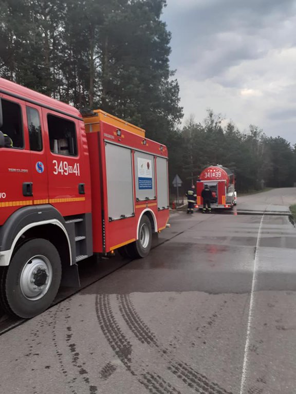 Pod Ostrołęką spłonęły dwa hektary lasu! [28.04.2020] - zdjęcie #1 - eOstroleka.pl