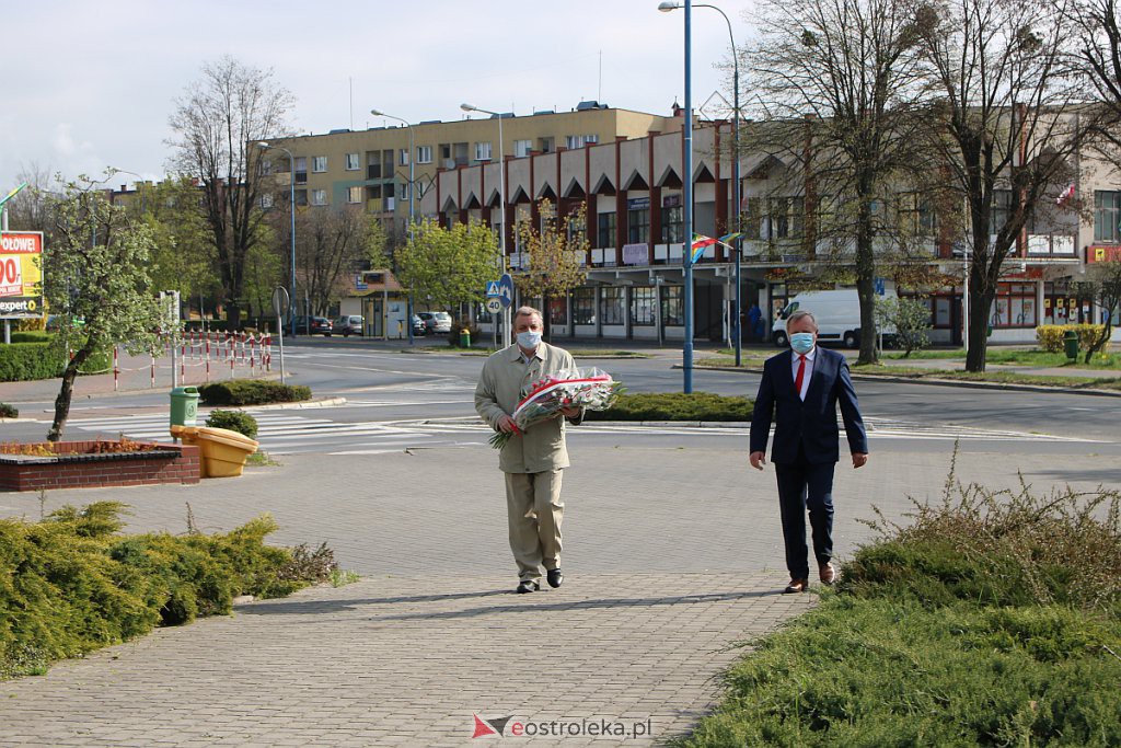 Obchody Święta Pracy z ostrołęcką lewicą [01.05.2020] - zdjęcie #1 - eOstroleka.pl