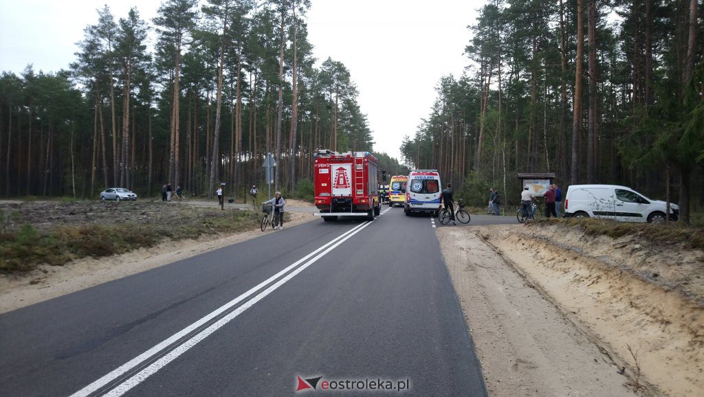 Wypadek w Łęgu Starościńskim [01.05.2020] - zdjęcie #2 - eOstroleka.pl