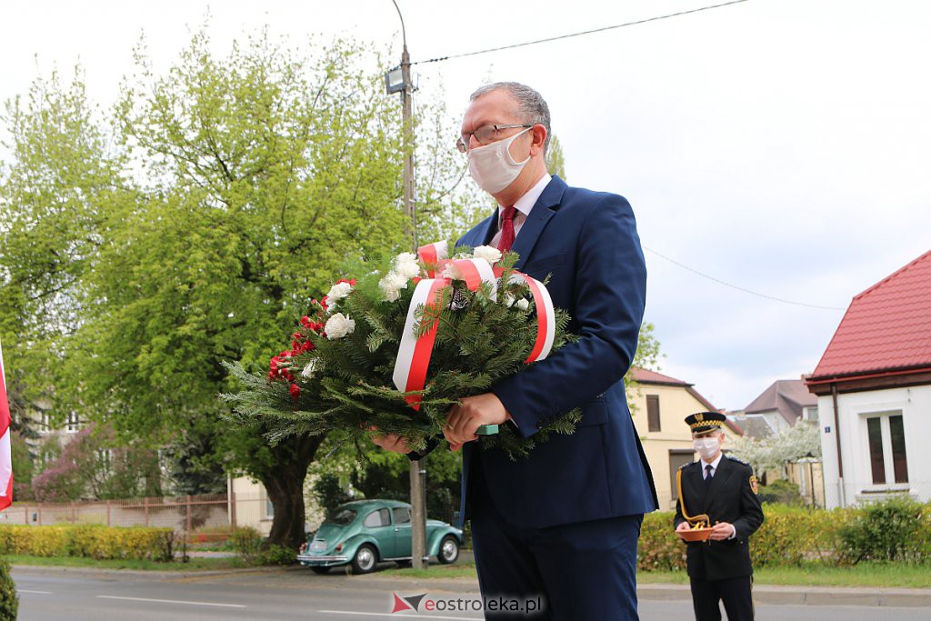 Skromne obchody Święta Konstytucji 3 Maja w Ostrołęce [03.05.2020] - zdjęcie #6 - eOstroleka.pl