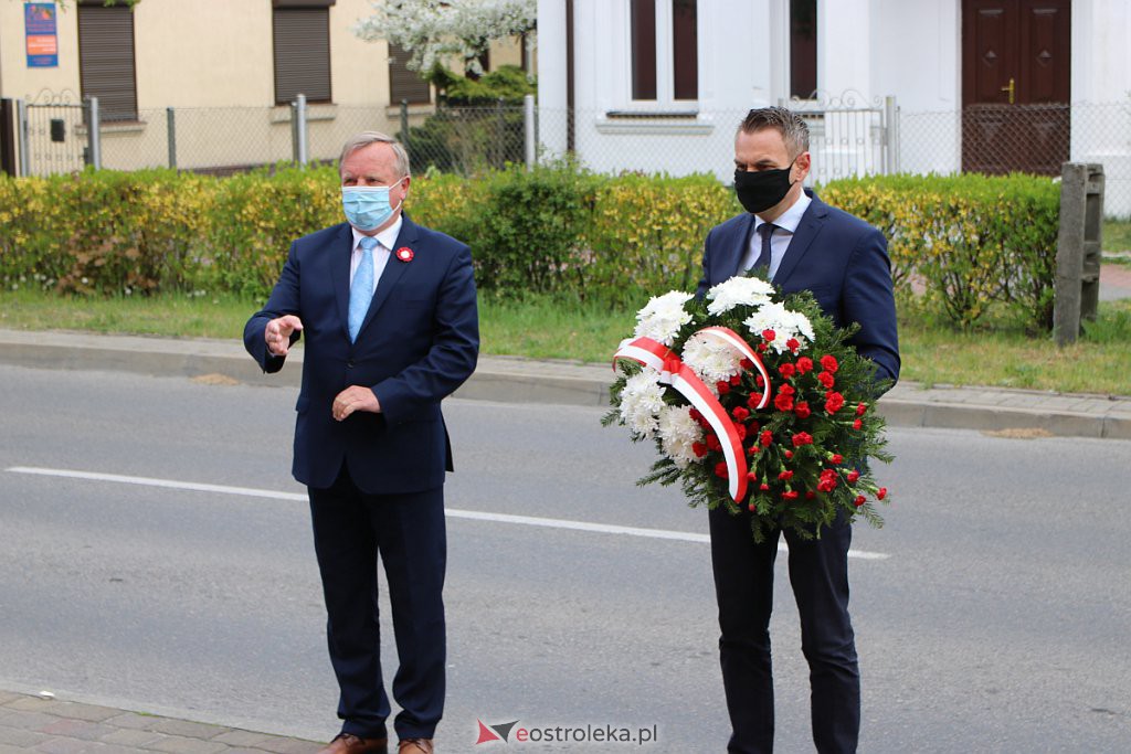 Skromne obchody Święta Konstytucji 3 Maja w Ostrołęce [03.05.2020] - zdjęcie #10 - eOstroleka.pl