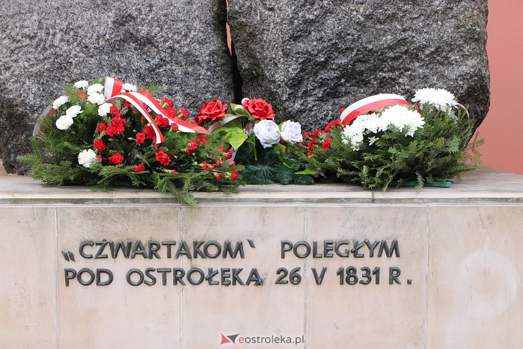 Skromne obchody Święta Konstytucji 3 Maja w Ostrołęce [03.05.2020] - zdjęcie #16 - eOstroleka.pl