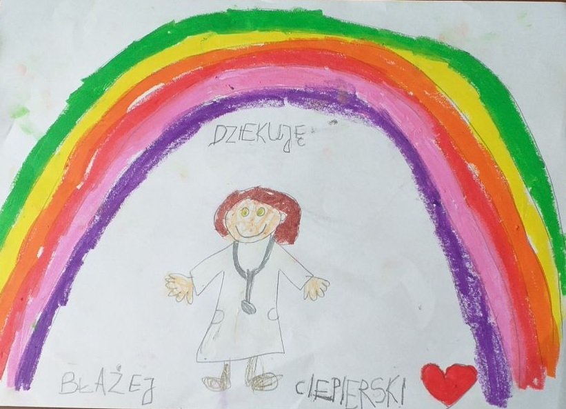 Kartka dla Medyka - prace przedszkolaków z Ostrołęki i Troszyna - zdjęcie #22 - eOstroleka.pl