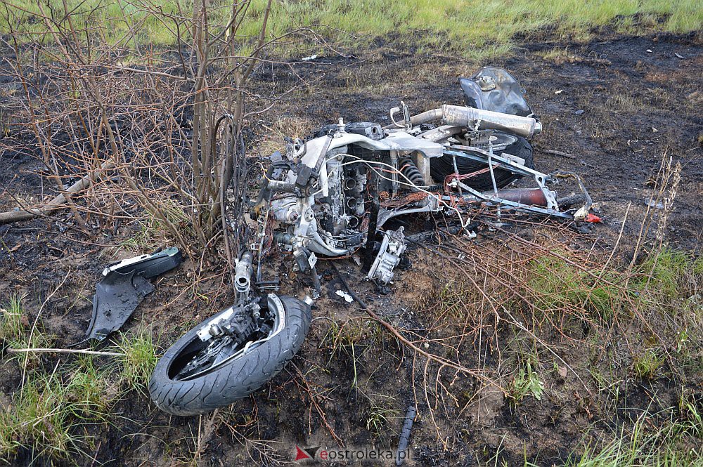 Poważny wypadek motocyklisty koło Goworowa [09.05.2020] - zdjęcie #13 - eOstroleka.pl