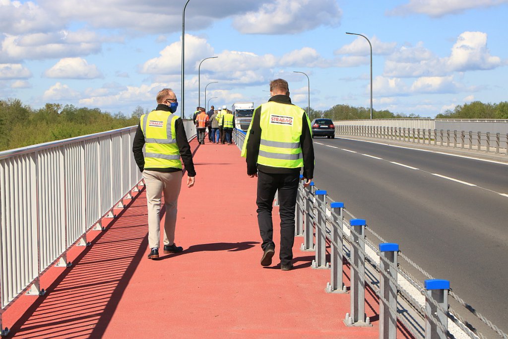 Wyremontowany most im. kardynała Wyszyńskiego po odbiorze technicznym [14.05.2020] - zdjęcie #29 - eOstroleka.pl